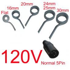 5pcs 20mm Coil with Normal 5pin XLR