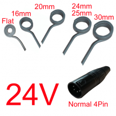 24V Coil with 4pin Normal XLR