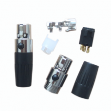 Mini 4Pin female XLR